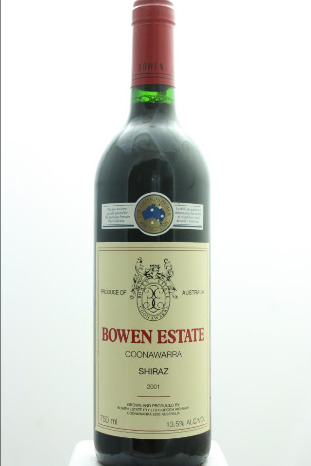Bowen Estate Shiraz 2001