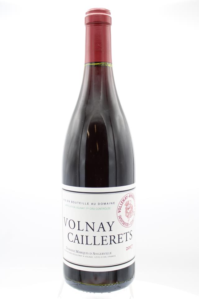 Marquis d'Angerville Volnay Caillerets 2017
