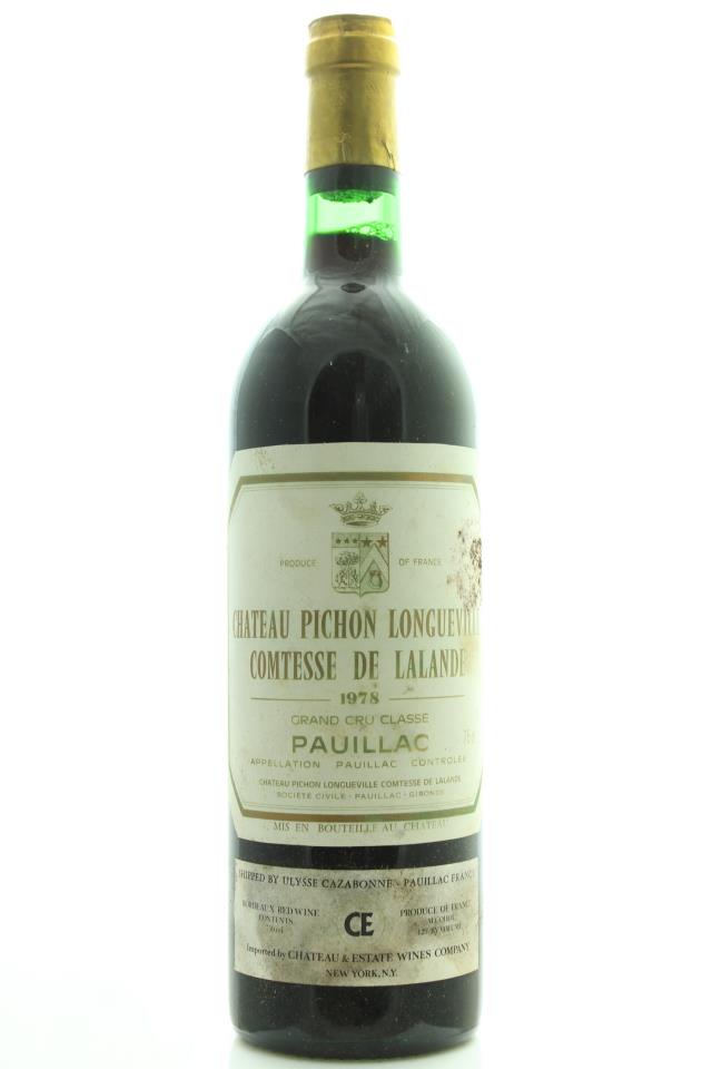 Pichon-Longueville Comtesse de Lalande 1978