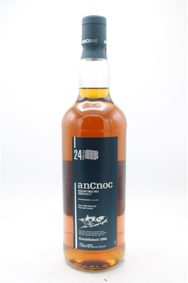 Knockdhu anCnoc 24 Year Old Single Malt Scotch Whisky NV