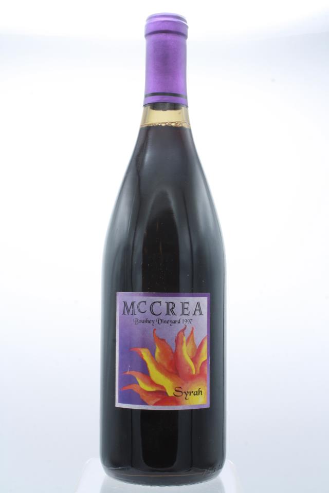 McCrea Cellars Syrah Boushey Vineyard 1997