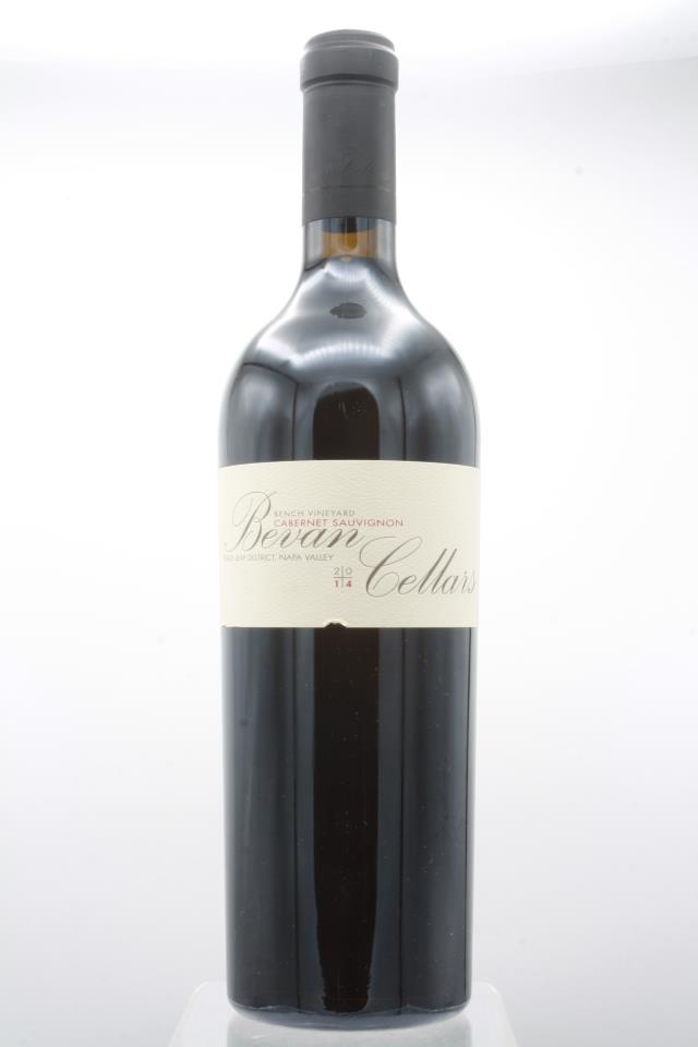 Bevan Cellars Cabernet Sauvignon Bench Vineyard 2014