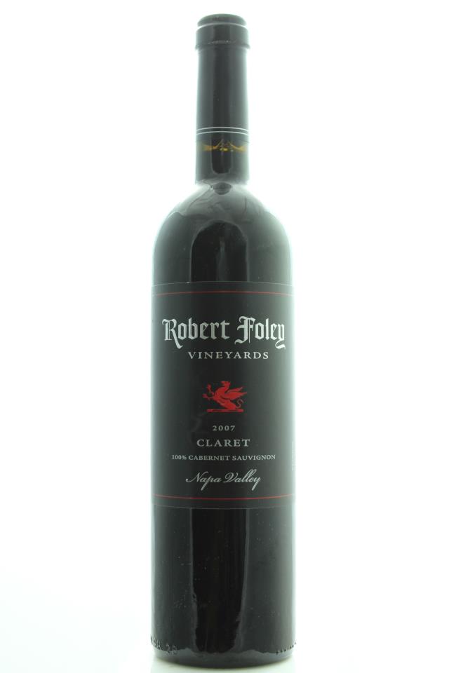 Robert Foley Cabernet Sauvignon Claret 2007