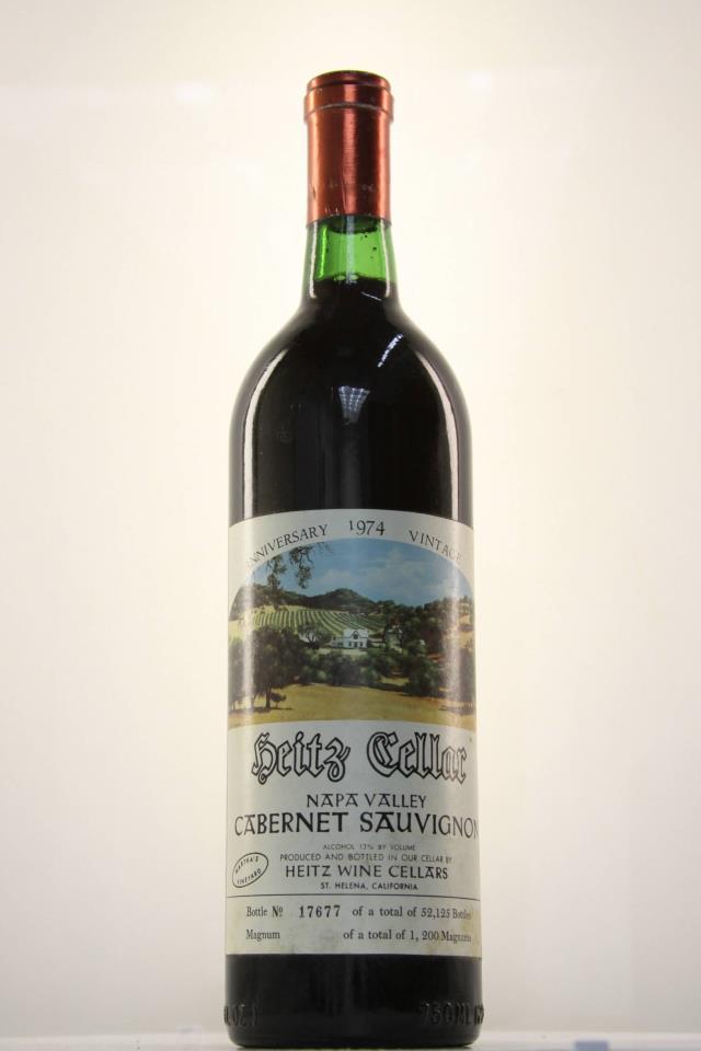 Heitz Cellar Cabernet Sauvignon Martha`s Vineyard 1974