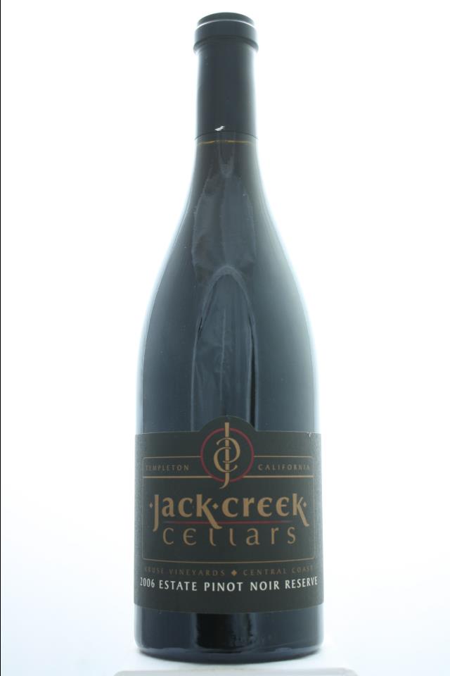 Jack Creek Pinot Noir Estate Kruse Vineyard Reserve 2006
