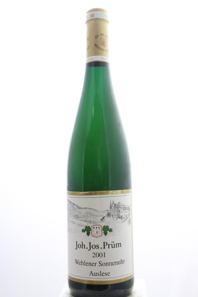 Joh. Jos. Prüm Wehlener Sonnenuhr Riesling Auslese Goldkapsel #22 2001
