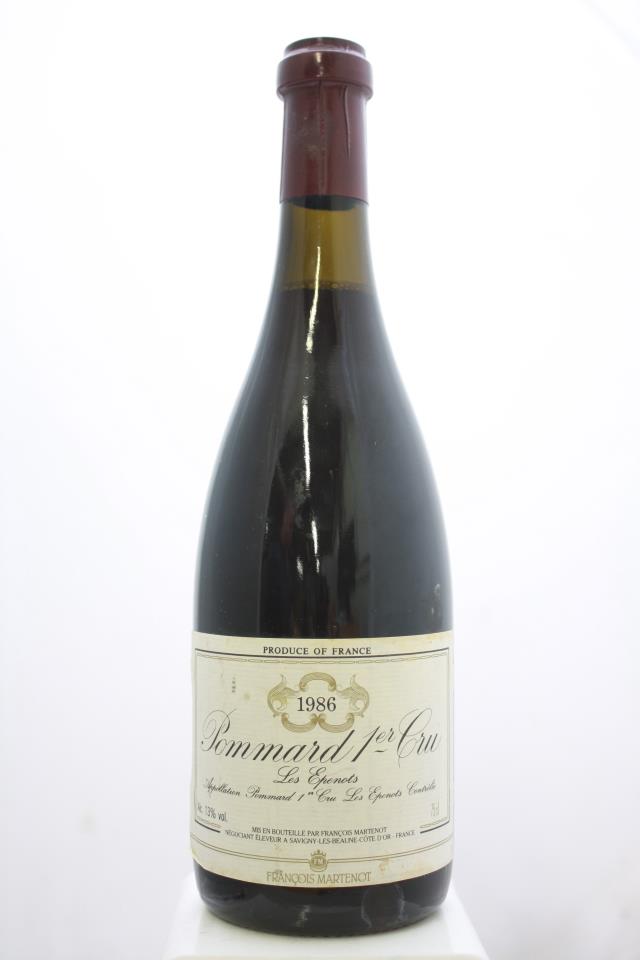Francois Martenot Girardin Pommard Les Epenots 1986