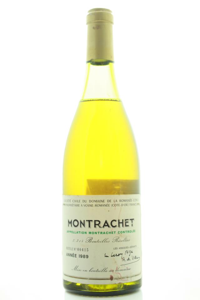 Domaine de la Romanée-Conti Montrachet 1989