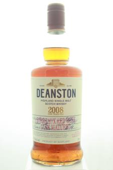 Deanston Highland Single Malt Scotch Whisky Bordeaux Red Wine Cask Matured 2008