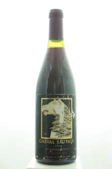 Wild Horse Pinot Noir Cheval Sauvage 1990