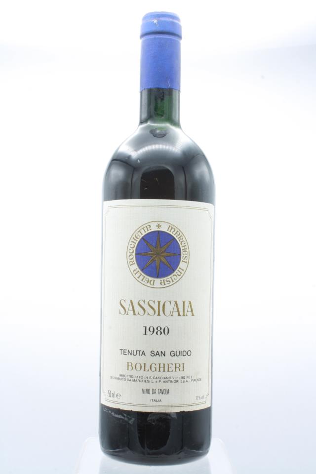 Tenuta San Guido Sassicaia 1980