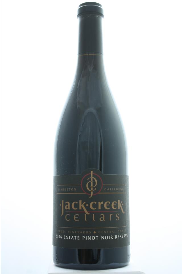 Jack Creek Pinot Noir Estate Kruse Vineyard Reserve 2006