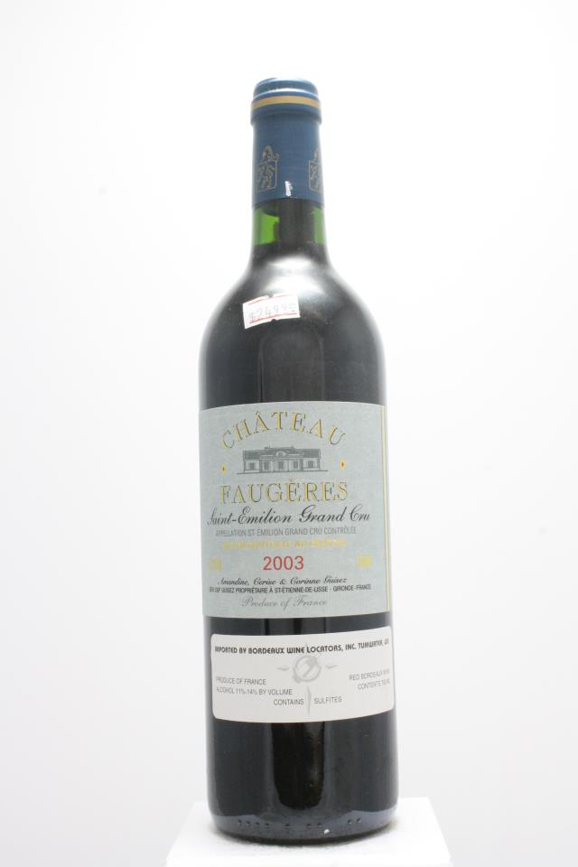 Faugères 2003