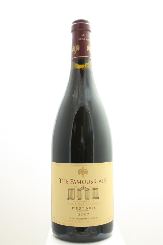 Domaine Carneros Pinot Noir Estate The Famous Gate 2007