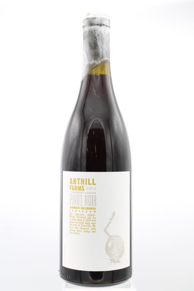Anthill Farms Pinot Noir Abbey-Harris Vineyard 2013