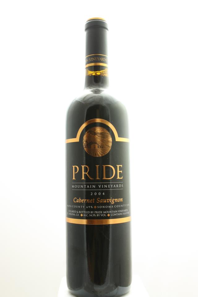 Pride Mountain Vineyards Cabernet Sauvignon Sonoma County / Napa County 2004