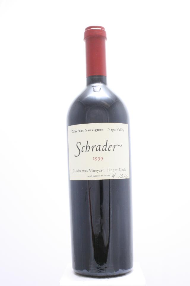 Schrader Cabernet Sauvignon Gaudeamus Vineyard Upper Block 1999