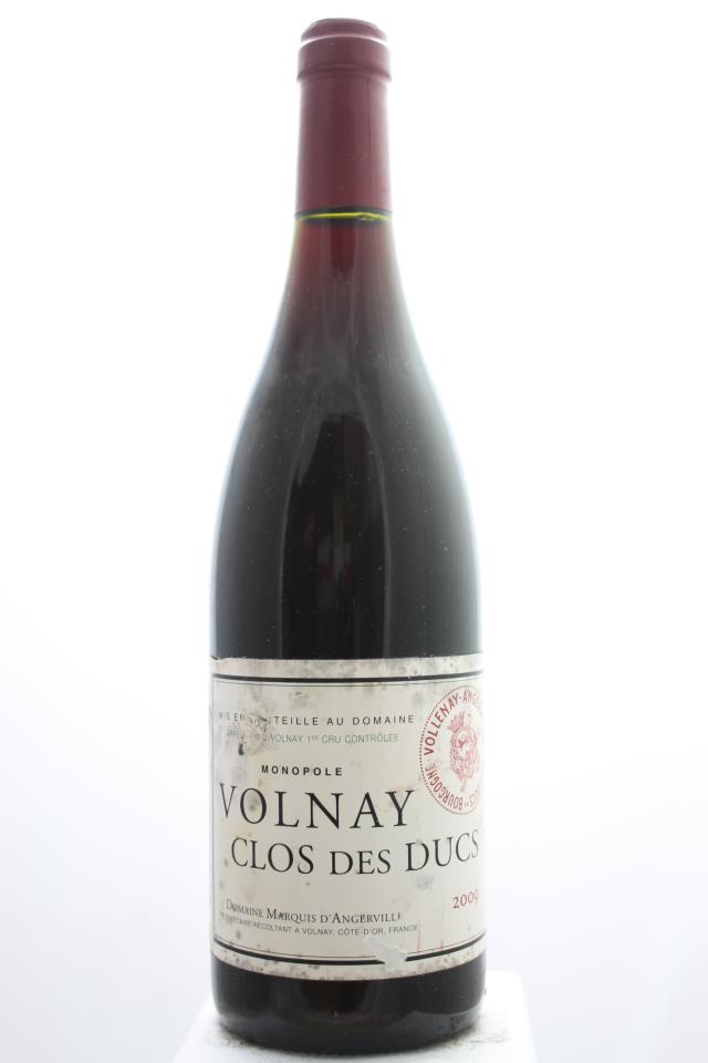 Marquis d'Angerville Volnay Clos des Ducs 2009