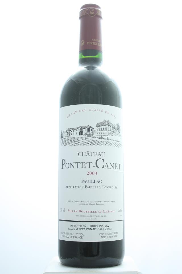 Pontet-Canet 2003