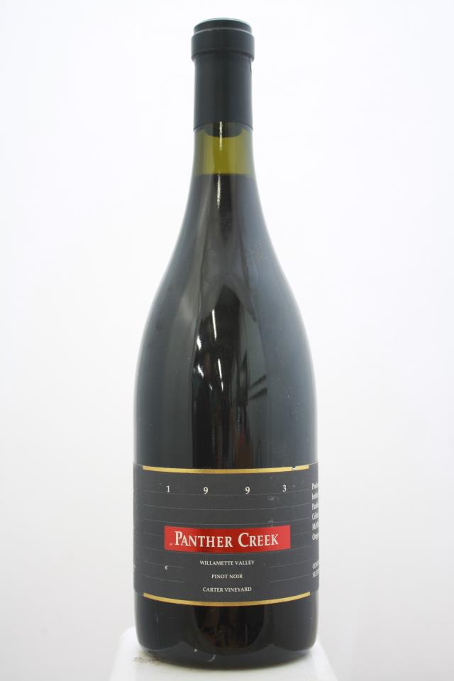 Panther Creek Pinot Noir Carter Vineyard 1993