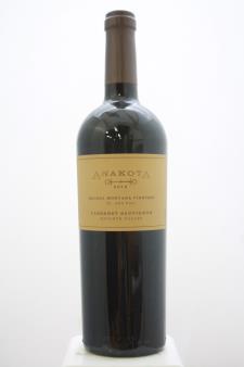 Anakota Cabernet Sauvignon Helena Montana Vineyard 2016
