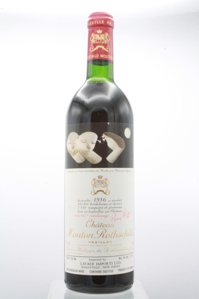 Mouton Rothschild 1986
