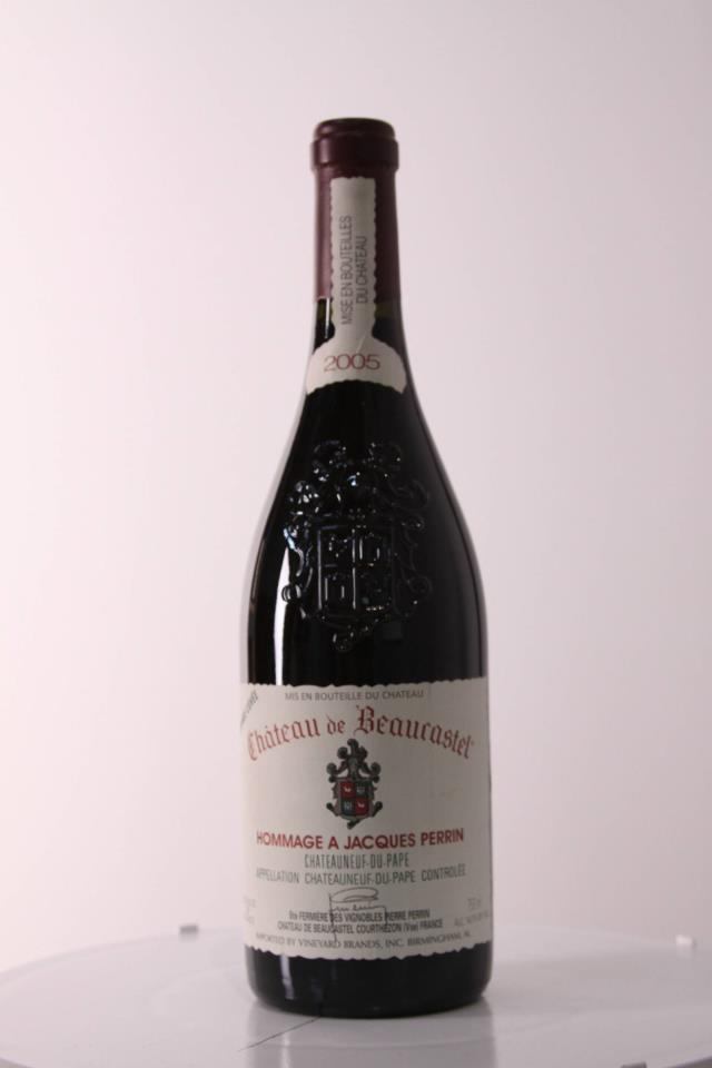 Beaucastel Hommage a Jacques Perrin 2005