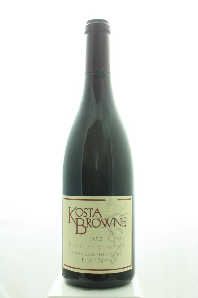 Kosta Browne Pinot Noir Rosella's Vineyard 2012