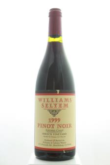 Williams Selyem Pinot Noir Hirsch Vineyard 1999