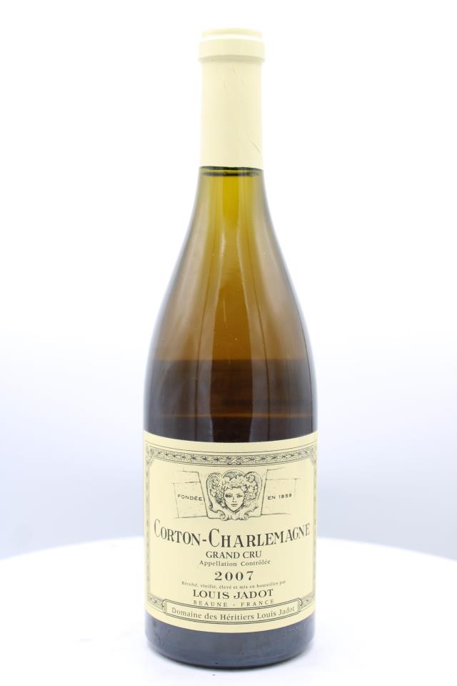 Louis Jadot (Domaine des Heritiers) Corton-Charlemagne 2007