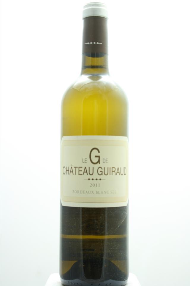 Le G de Château Guiraud Blanc Sec 2011