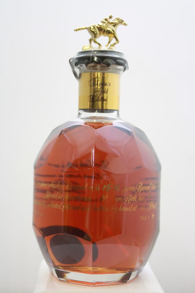 Blanton's Original Single Barrel Bourbon Whisky Gold Edition NV