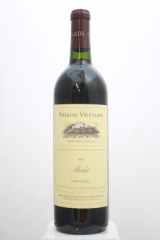 Sterling Vineyards Merlot Napa Valley 1992
