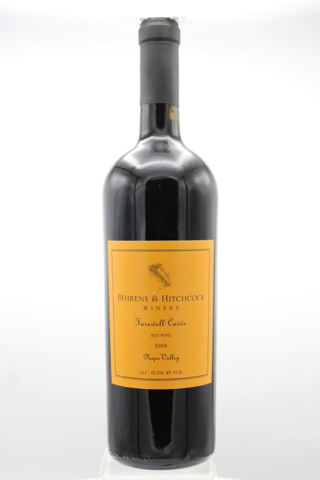 Behrens & Hitchcock Proprietary Red Farewell Cuvee 2004
