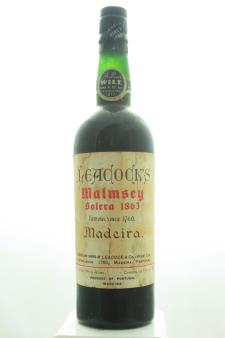Leacock Malmsey Solera 1863 NV