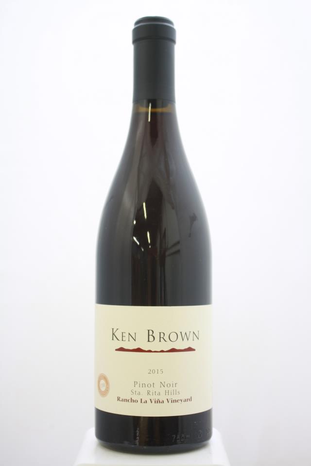 Ken Brown Pinot Noir Rancho La Vina Vineyard 2015