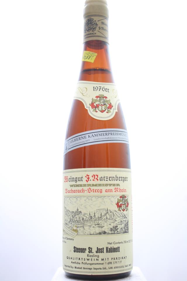 Ratzenberger Steeger St. Jost Riesling Kabinett #07 1976