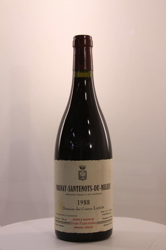 Lafon Volnay Santenots du Milieu 1988