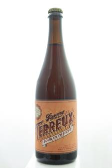 The Bruery Terreux Sour in the Rye with Peaches Sour Rye Ale Aged in Oak Barrels with Peaches 2015