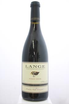 Lange Pinot Noir Freedom Hill Vineyard 2010