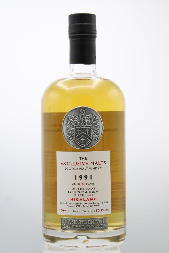 The Creative Whisky Co. The Exclusive Malts Glencadam 22 Year Old Scotch Malt Whisky 1991