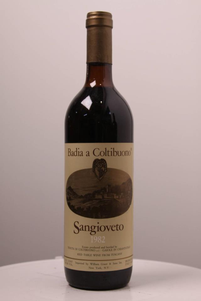 Badia a Coltibuono Sangioveto 1982
