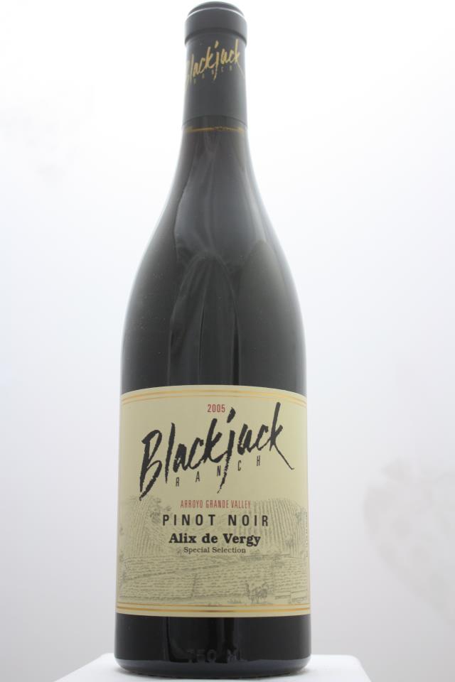 Blackjack Ranch Pinot Noir Alix de Vergy Special Selection 2005