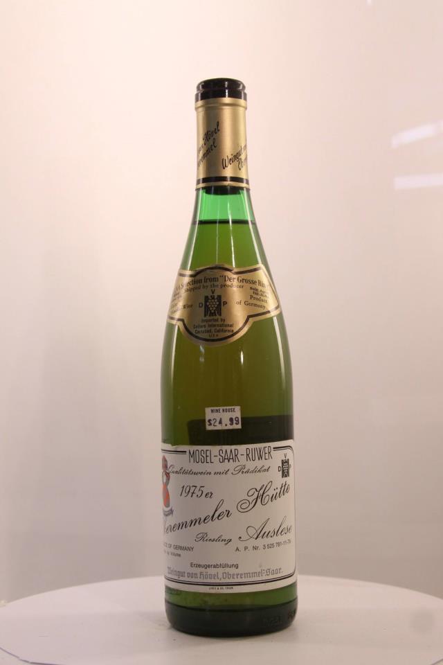 von Hovel Oberemmeler Hutte Auslese 1975