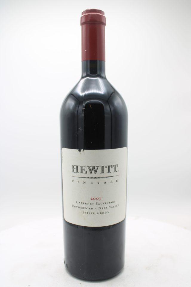 Hewitt Cabernet Sauvignon Rutherford 2007