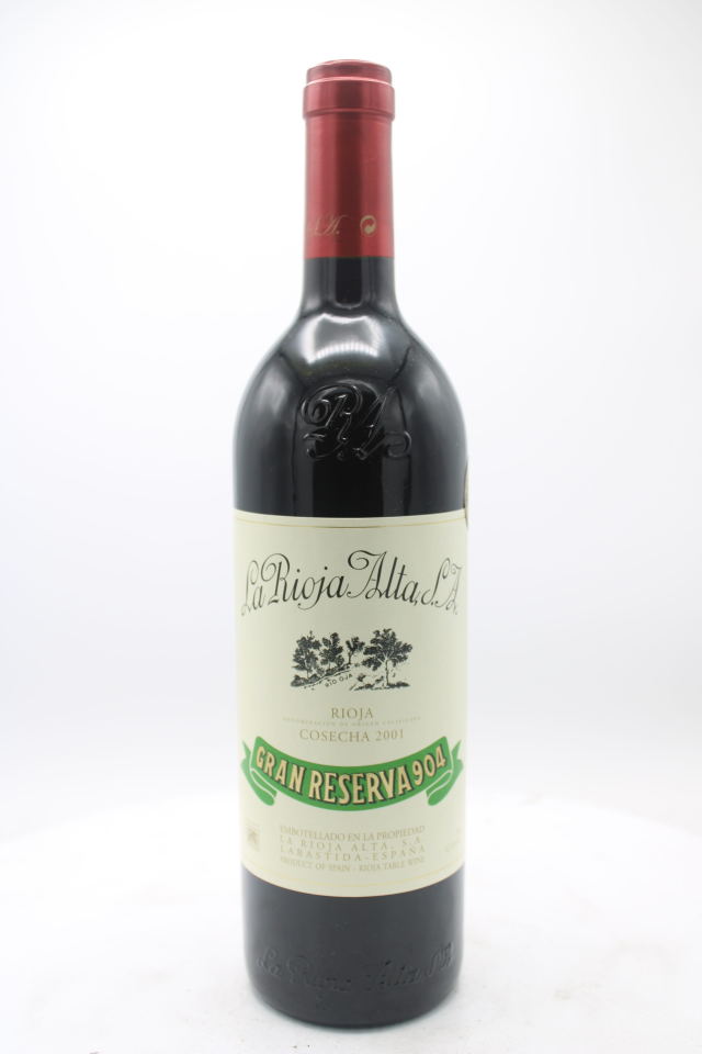 La Rioja Alta Gran Reserva 904 2001