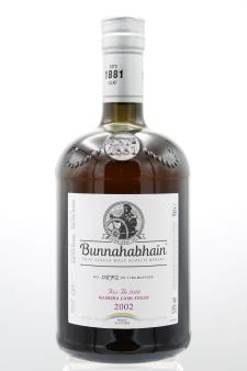 Bunnahabhain Islay Single Malt Scotch Whisky Madeira Cask Finish 2002