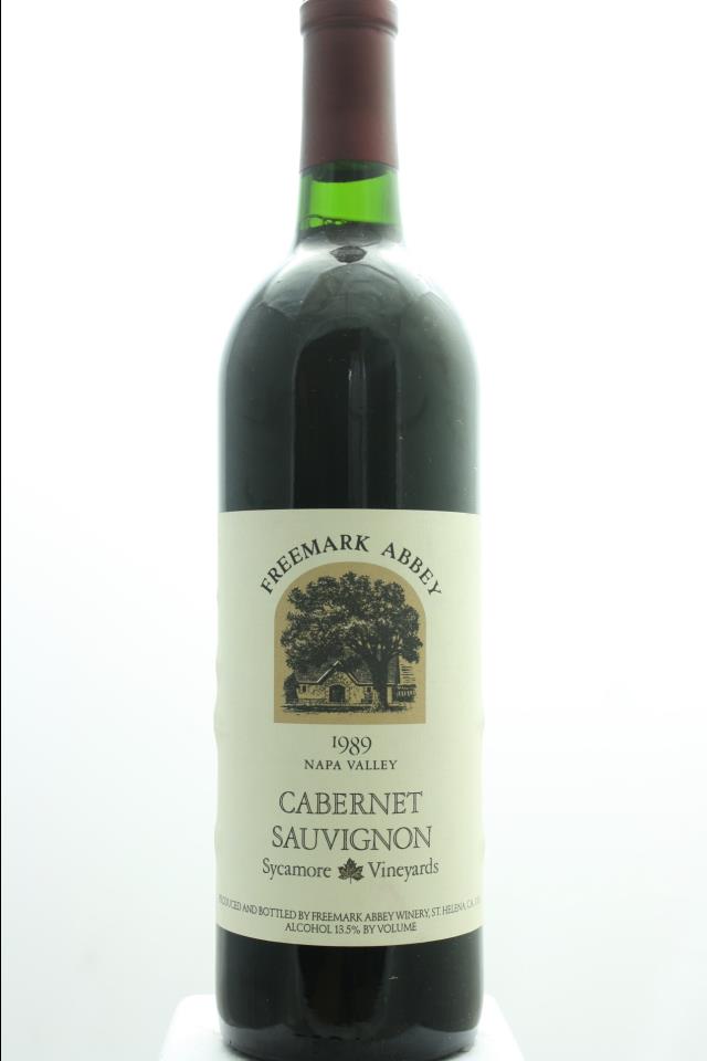 Freemark Abbey Cabernet Sauvignon Sycamore Vineyard 1989