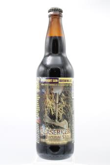 Midnight Sun Brewing Co. Berserker Imperial Stout Aged in Oak Barrels with Molasses and Maple Syrup. NV