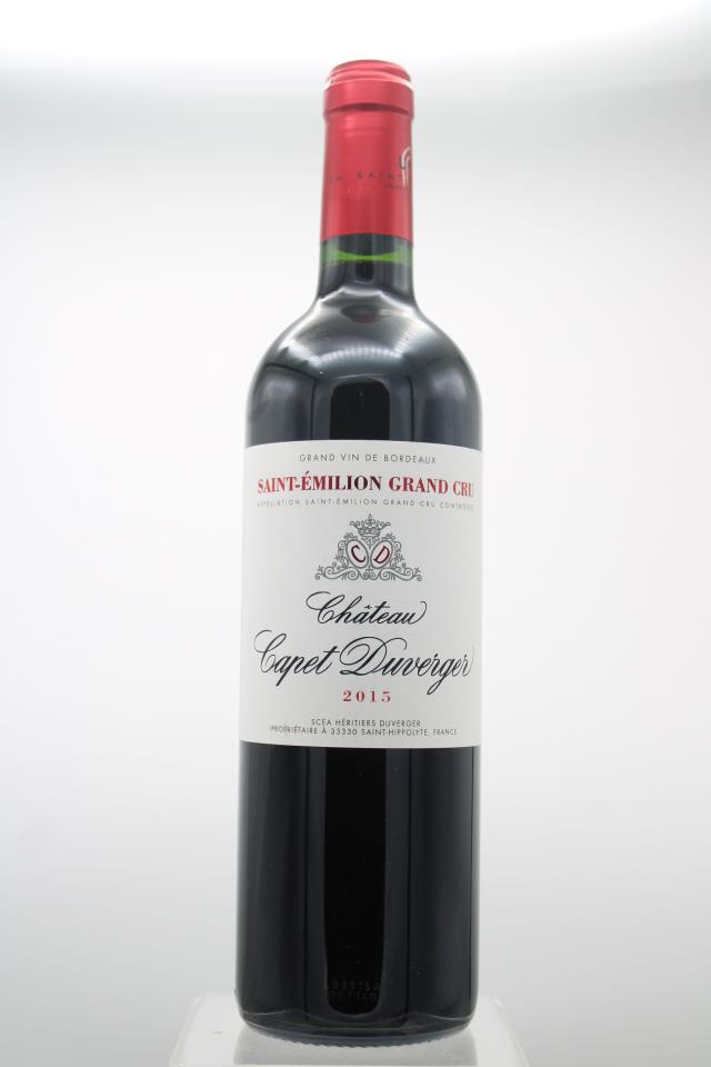 Capet Duverger St. Emilion 2015